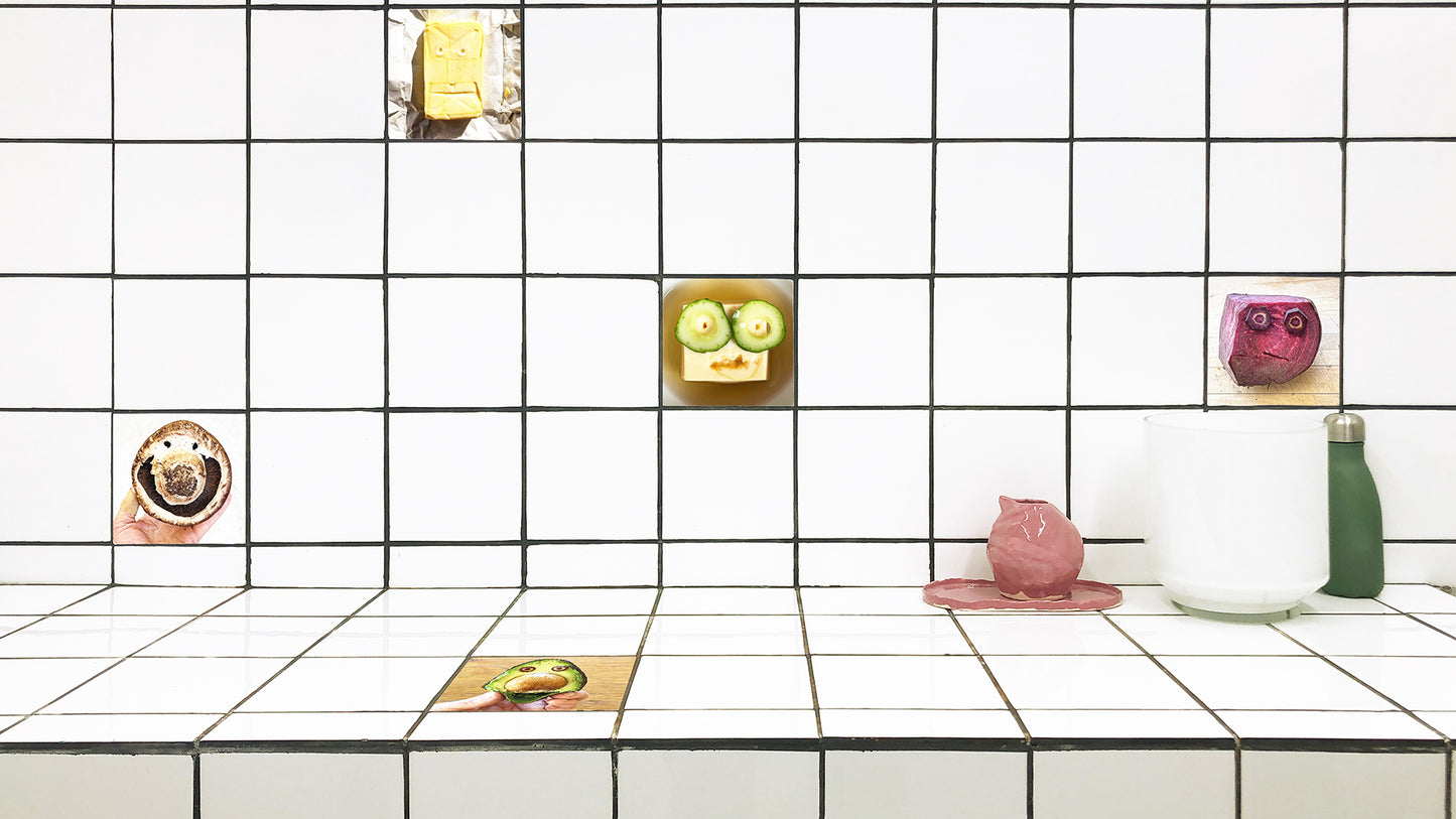 "Mr saladgorlunchalwaysgood" Olaf Breuning